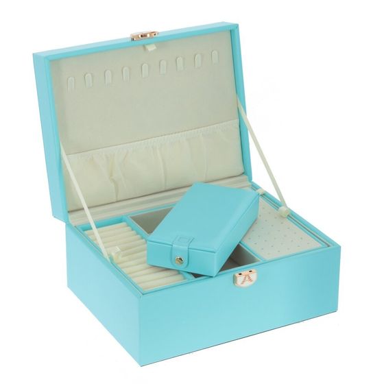 Шкатулка для украшений с дорожным футляром, Д26 Ш20,5 В13 см