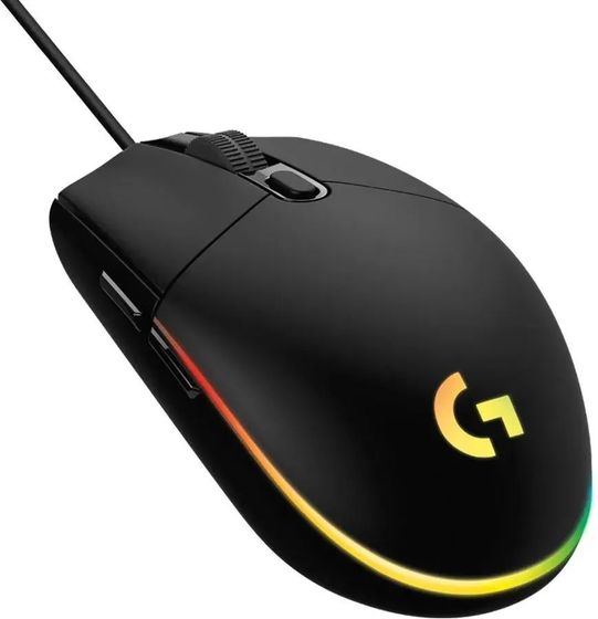 Мышь Logitech G102 LightSync черный оптическая проводная игровая (8000dpi)  (910-005808)