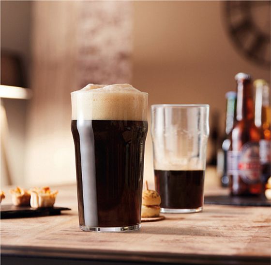 Набор стаканов ВРЕМЯ ДЕГУСТАЦИЙ КРАФТ БИР без декора 4шт