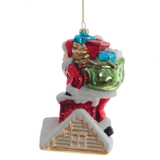 Украшение новогоднее &quot;Дед Мороз&quot;, L8 W7 H14,5 см