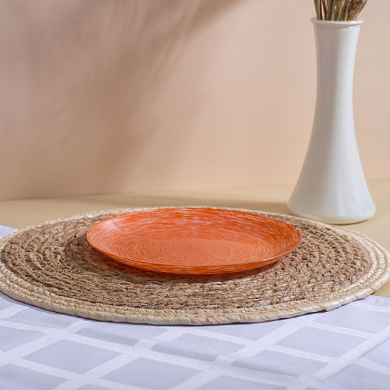 Тарелка десертная БРАШМАНИЯ ОРАНЖ 20.5см