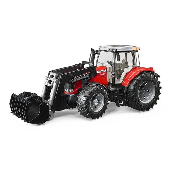 BRUDER Massey Ferguson 7624 with frontloader (03047)