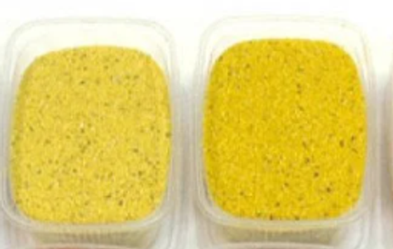 !09 Песок цветной , цвет темно желтый , 400 г