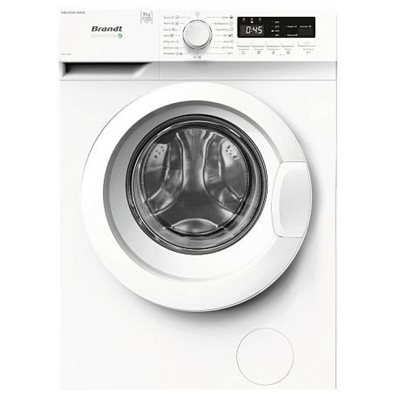 Стиральная машина Brandt WFB173QWE белый 7кг 1200об/мин с паром узкая