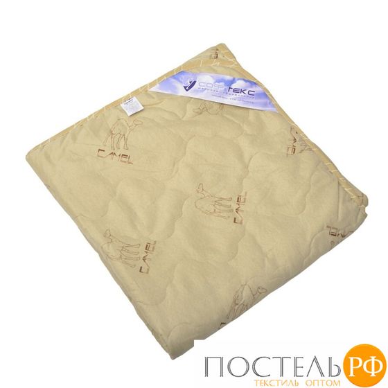 Артикул: 223 Одеяло Medium Soft &quot;Летнее&quot; Camel Wool (верблюжья шерсть) Детское (110х140)