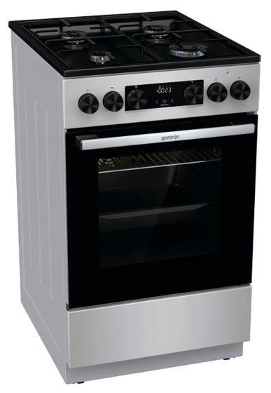 Плита комбинированная Gorenje GK5C60SJ серый (без крышки) реш.сталь