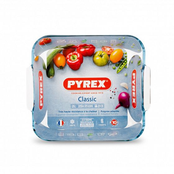 Блюдо квадратное Smart cooking 25x21см