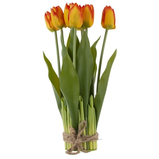 Цветочная композиция "Тюльпан", L12 W12 H28,5 см