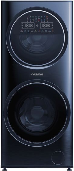 Стиральная машина Hyundai WMD9425 темно-синий, стирка 15кг, сушка 7кг, 1400об/мин