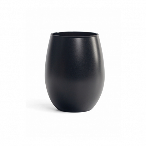 Стакан низкий PRIMARY COLOR черный 360мл