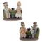 Фигурка декоративная &quot;Бабушка с дедушкой&quot;, Д15 Ш8 В14 см, 2в.