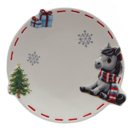 Тарелка &quot;Лошадка&quot;, L16 W15 H1,5 см