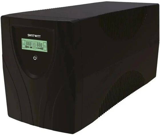 ИБП Smartwatt UNI PRO LCD 1000 1000ВА 700Вт черный (3703020480003)