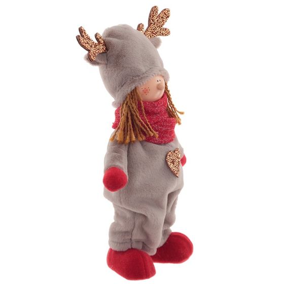 Игрушка набивная &quot;Девочка&quot;, L18 W9 H36 см, 3в.