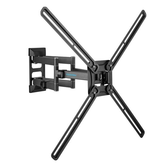 Кронштейн для телевизора Kromax CORBEL-12 титан 32&quot;-75&quot; макс.45кг настенный поворот и наклон (90596)