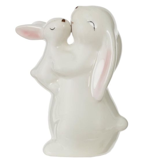 Фигурка декоративная &quot;Зайцы&quot;, L9 W6,5 H11 см