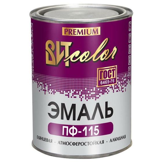 Эмаль ВИТcolor ПФ-115 синяя ГОСТ 0,8кг