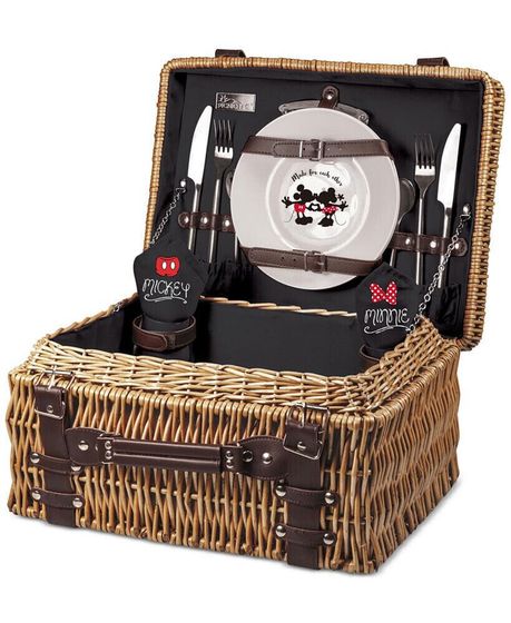 Mickey &amp; Minnie Mouse Champion Picnic Basket