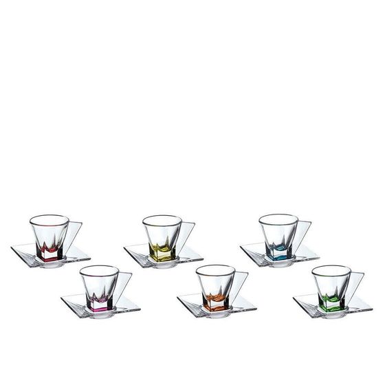 Fusion Crystal Espresso Set