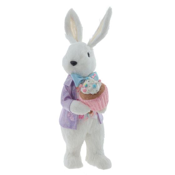 Фигурка декоративная "Заяц", L14 W15 H35 см