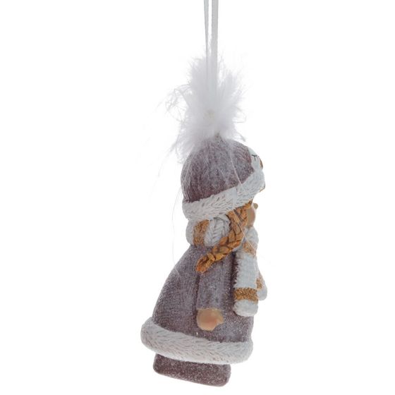 Изделие декоративное подвесное &quot;Девочка&quot;, L4,5 W3,5 H8 см, 2в.