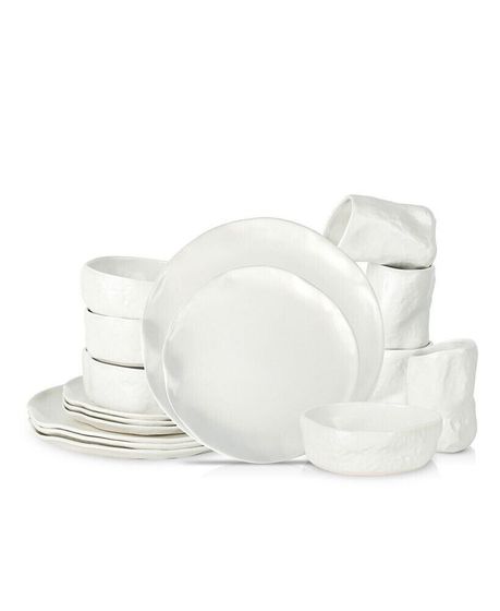 ATIK Stoneware 16 Pc. Dinnerware Set, Service for 4