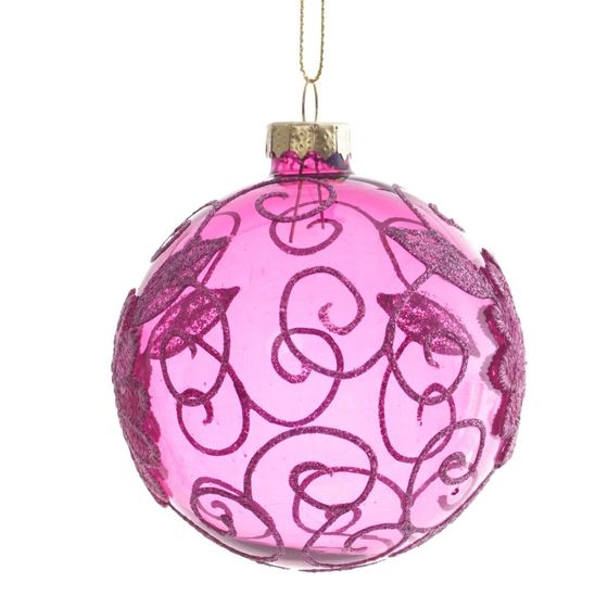 Украшение новогоднее "Шар", L8 W8 H9 см, 2в.