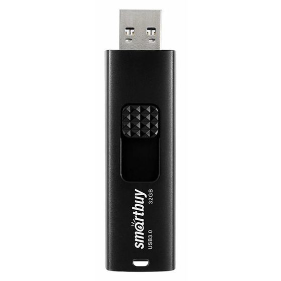 Флешка Smartbuy 032GB3FSK, 32 Гб, USB3.0, чт до 100 Мб/с, зап до 60 Мб/с, черная