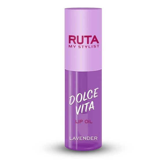 Масло для губ RUTA DOLCE VITA, тон 01 lavender, 4,5 мл