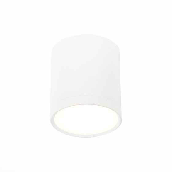 Светильник потолочный St Luce. ST113.542.05. 1х5 Вт, LED, 4000K, 390 Lm, 6,8х6,8х7,5 см, цвет белый