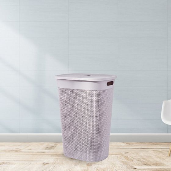 Корзина для белья FILO 55л романтическая роза