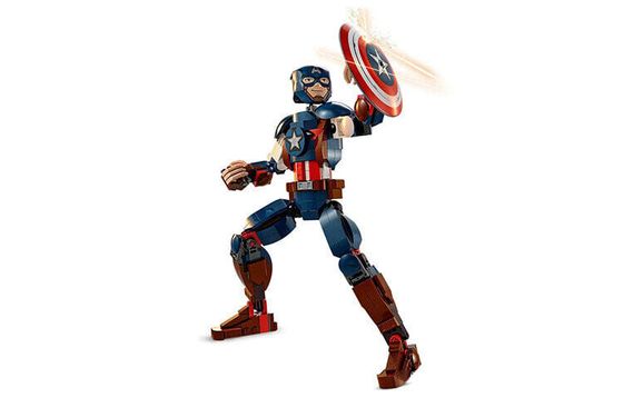 Конструктор LEGO Captain America, строительные блоки 76258