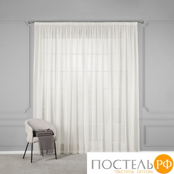 TOGAS БЕРТЬЕ экрю Тюль 500x275, 1 пр.