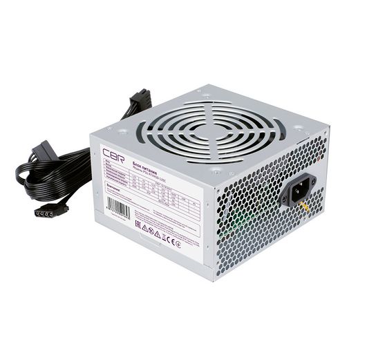 Блок питания 450W ATX CBR PSU-ATX450-12EC 12cm fan 20+4pin 4pin 2xSATA 1xMolex