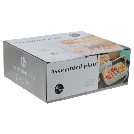 Менажница с крышкой, L27 W20,5 H16,5 см