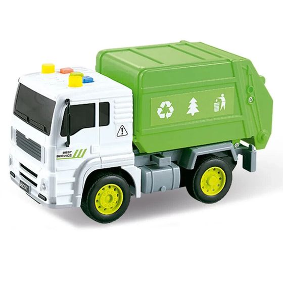 TACHAN Trash Truck Light-Sound Heroes City 1:20