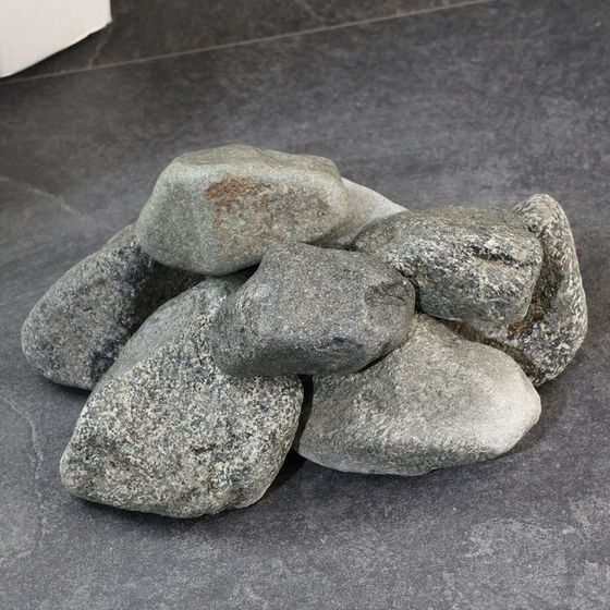 Камень для бани &quot;Дунит&quot; галтованный 20 кг