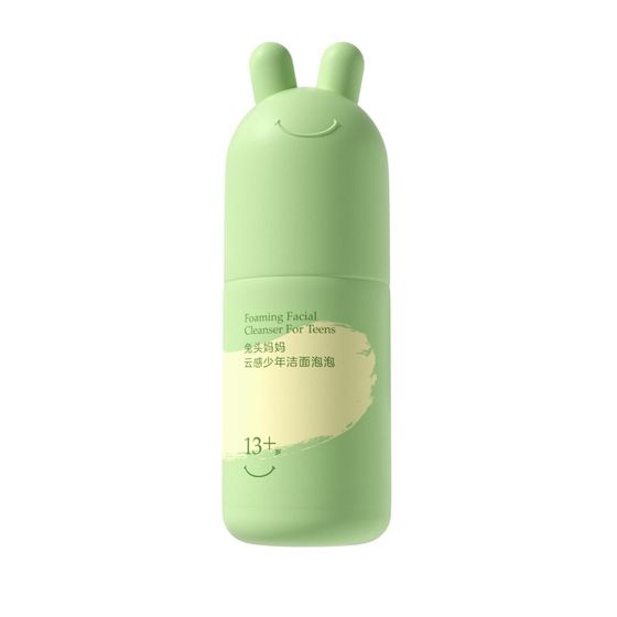 Mother Rabbit Cloudy Youth Cleanser Bubbles 90ml Teenagers Facial Cleanser Refreshing And Oil Control Cleaning