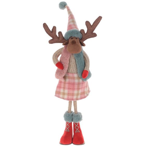 Игрушка набивная &quot;Олень&quot;, L14 W12 H53 см, 2в.
