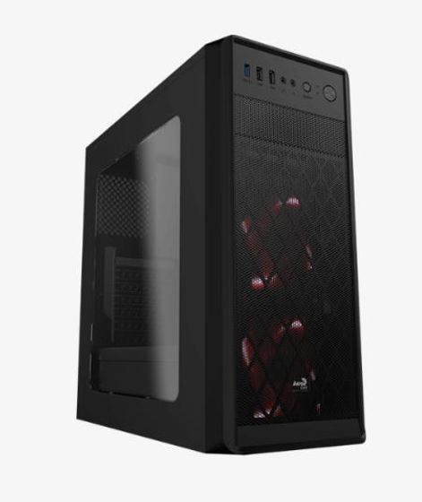 Корпус Aerocool SI-5100 MidiTower ATX MicroATX MiniITX Цвет черный 4713105958287