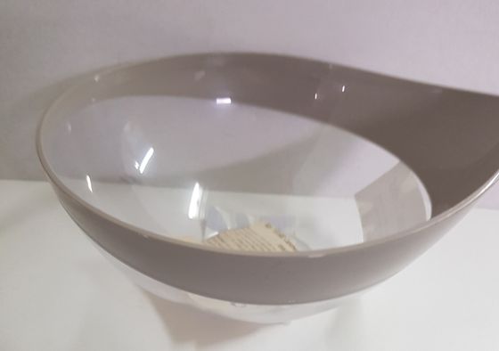 !09 Набор салатников 4 штуки - Салатник малый 15x15x6 см. пластик, цвет микс