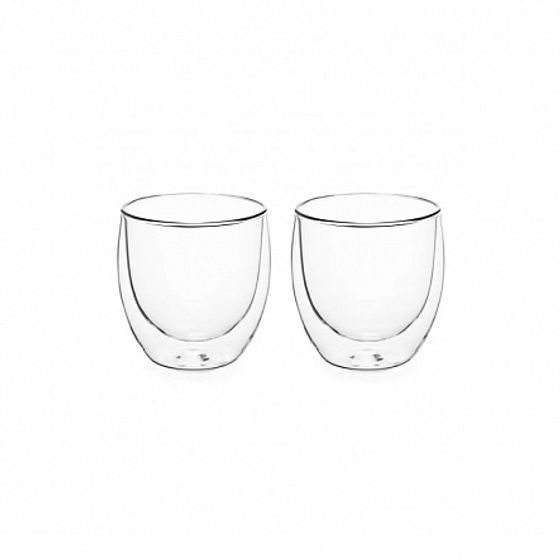 Набор для горячих напитков УЮТНЫЙ ВЕЧЕР 3пр (френч-пресс  термобокал 2шт)