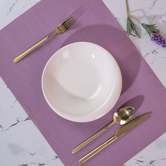 Тарелка суповая BIANCO 22см