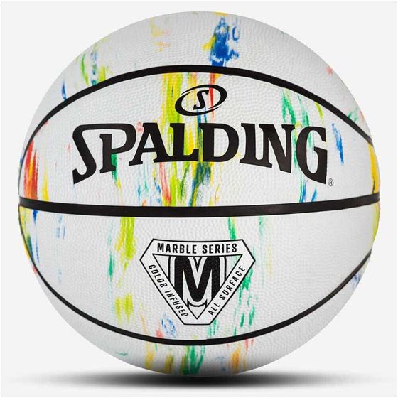 SPALDING Marble Series Rainbow Basketball Ball