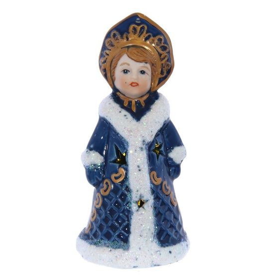 Фигурка декоративная &quot;Снегурочка&quot; с подсветкой (2xLR44), L5 W5 H10,5 см, 2в.