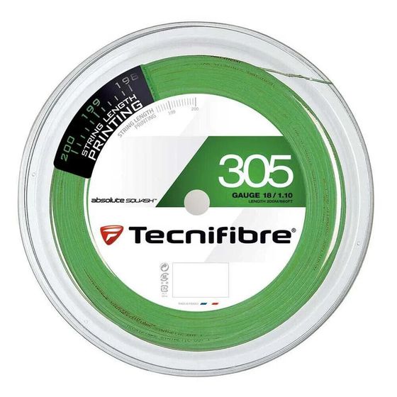 TECNIFIBRE 305 200 m Squash Reel String