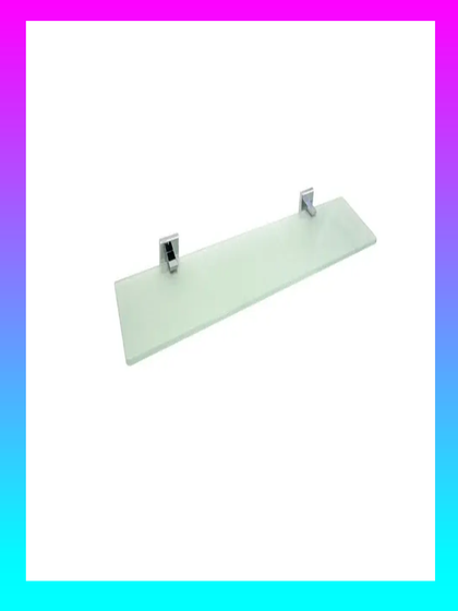 !Стеклянная полка LABRADOR LABSMG0M44 матовое стекло сплав металлов