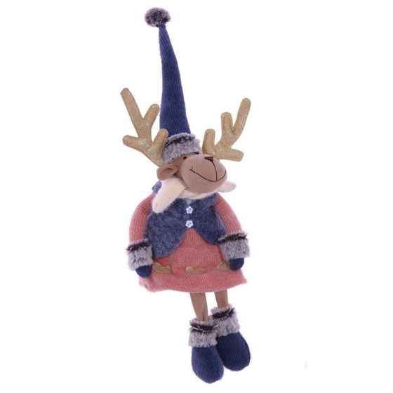 Игрушка набивная &quot;Олень&quot;, L28 W14 H65 см, 2в.