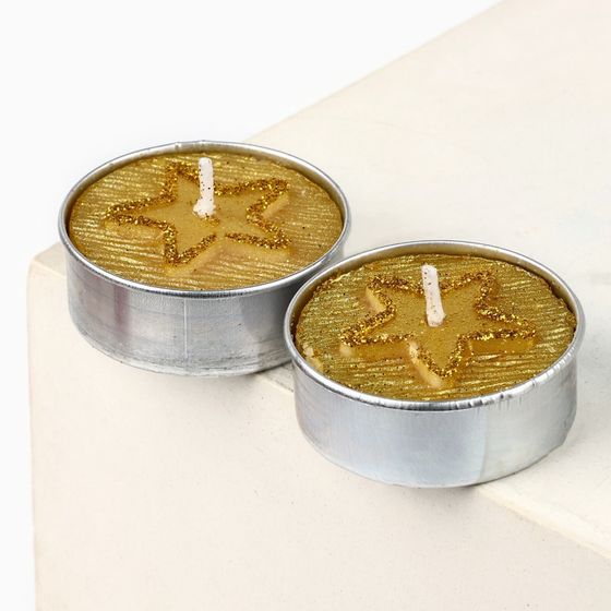 !09 Подарочный набор новогодних свечей «Зимнего волшебства», 11×5.6×9.8 см