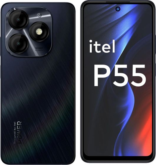 Смартфон Itel P55 8/256Gb черный